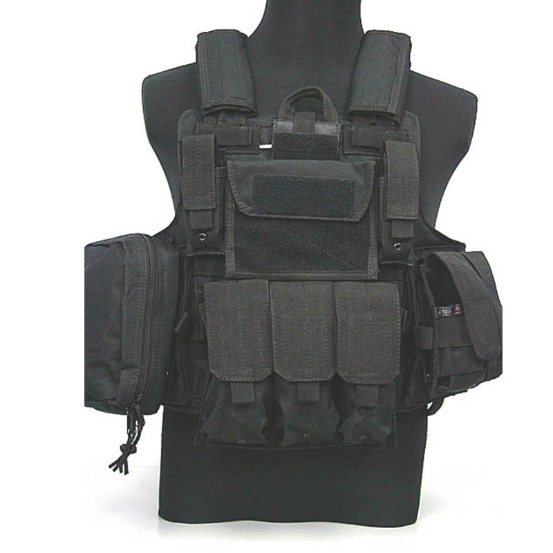 Tactical Molle Vest Battle Combat Airsoft Paintball Vest Bullet Assault