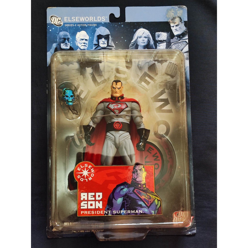 RED SON PRESIDENT SUPERMAN, sealed - DC Direct Elseworlds Kal-El Batman ...