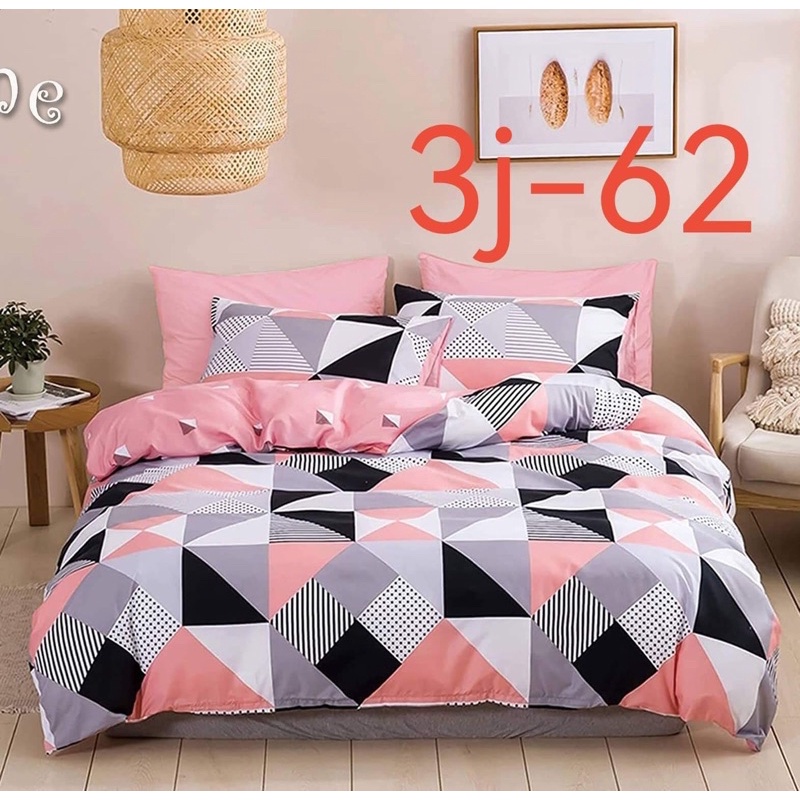 4in1 set cotton bedsheets queen size good quality Shopee Philippines