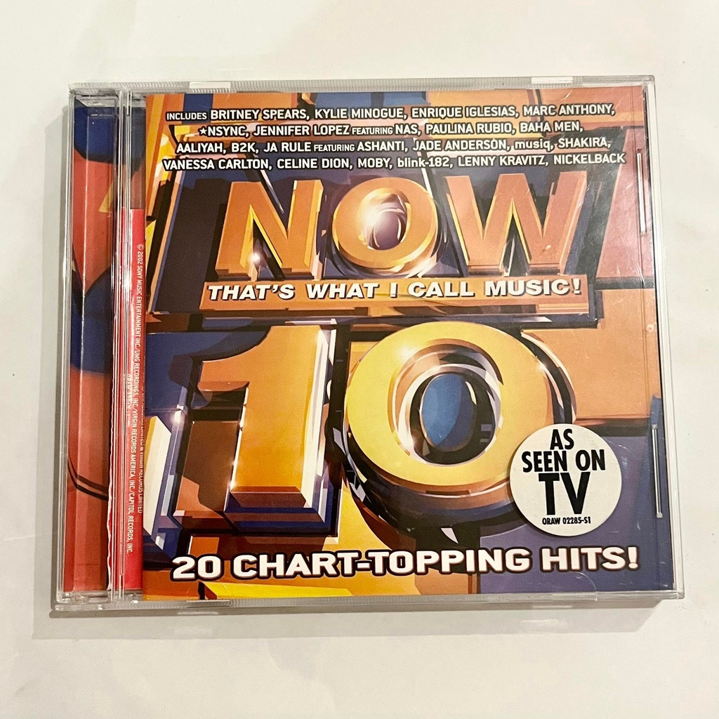 Various – Now That's What I Call Music! 10 CD (Used) | Shopee Philippines