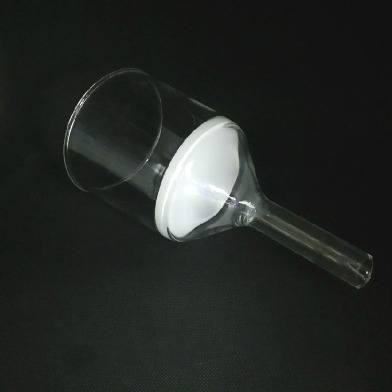 Glass Buchner Funnel With Sand Core Glass Sand Vertical Melting Funnel 250 ml 2 70 um Coarse