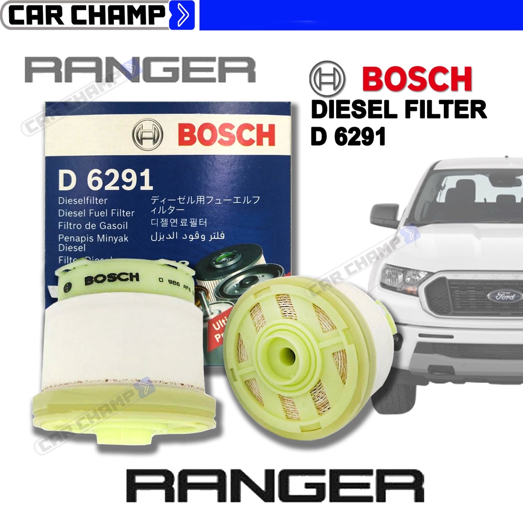 BOSCH Diesel Fuel Filter D6291 for Ranger 2.2 TDCi (2011) | Shopee ...