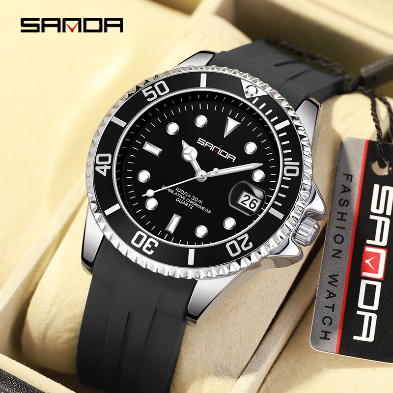 Sanda Original Business Leisure Outdoor Multifunctional Quartz Luxury Leisure Waterproof Watch SD7018 1 Shopee Philippines