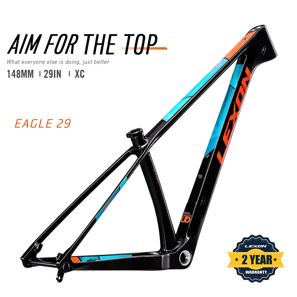 2023 LEXON Eagle 29 Carbon MTB Frame 29er Mountain Bike Carbon Frame 148*12mm MTB Carbon Frames