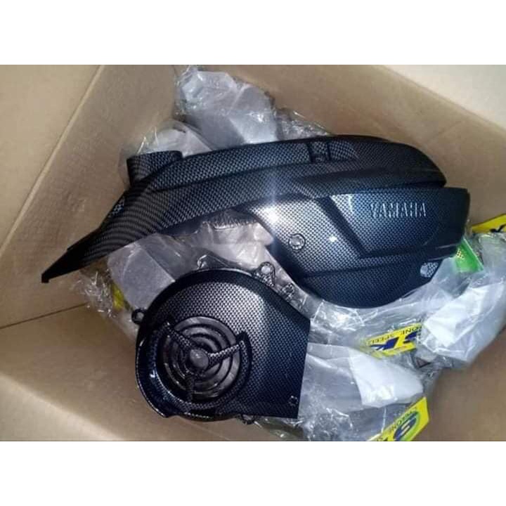 CRANKCASE CARBON DIP TOP COVER FOR MIO SOULTY SOUL FINO (ORIGINAL