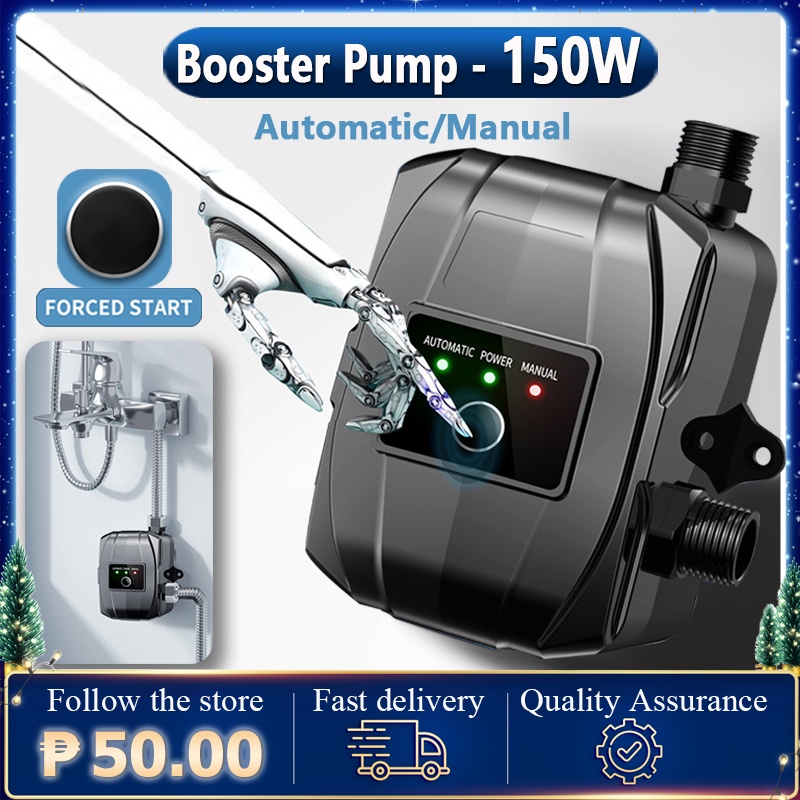 Water Booster Pump 24v 150w Automatic Home Shower Washing Machine