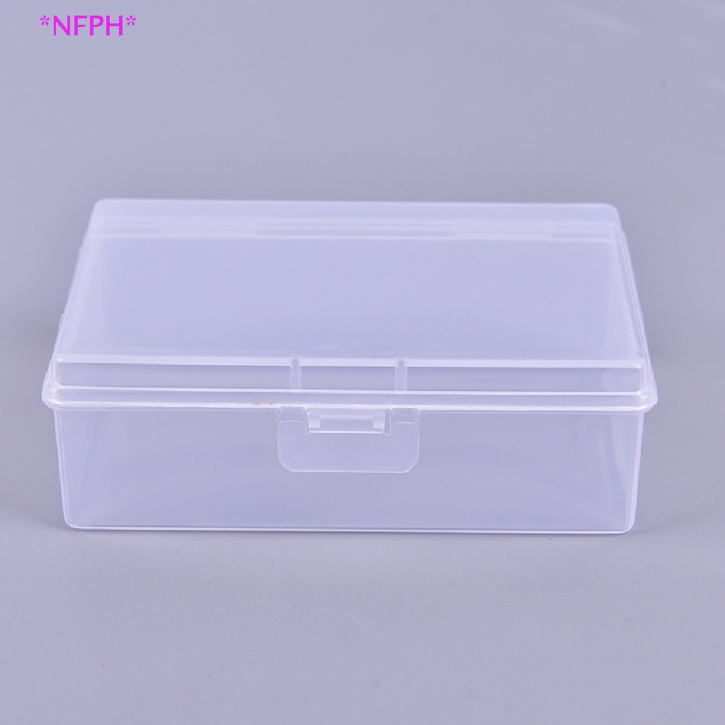 CKFR 2pcs/set Transparent Plastic Boxes Playing Cards Container Storage