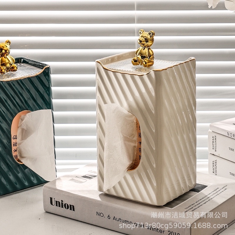 SUPER HOT TREND BRICK BEAR TISSUE BOX | Shopee Philippines