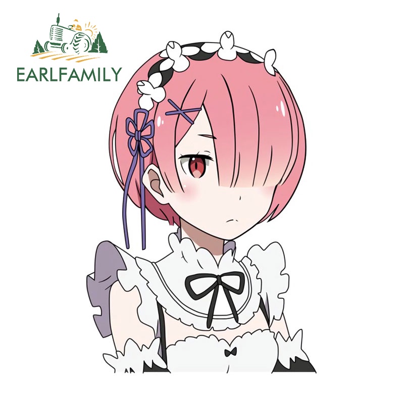 EARLFAMILY 13cm for Rem Car Stickers Waterproof Personality Decals Car ...