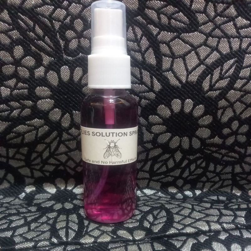 FLIES SOLUTION Spray for Flies and Flying Insects (GRAPE SCENT