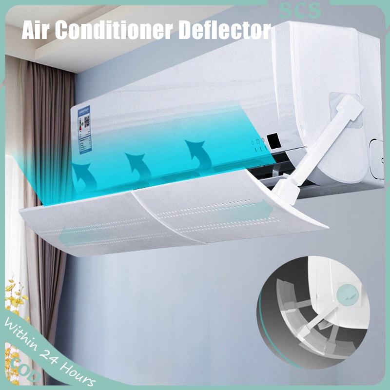 Adjustable Air Conditioner Deflector Wind Direction Telescopic ...