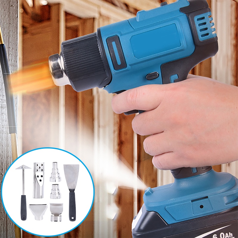 1200W Cordless Electric Hot Air Gun Plastic Heat Shrinkable Film