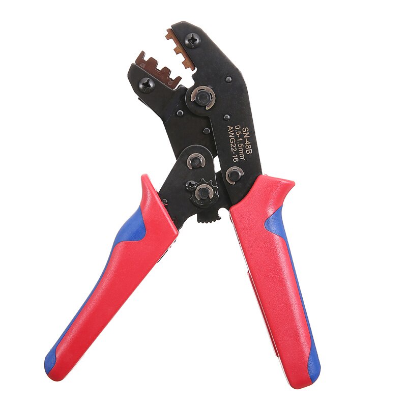 Crimping Plier With Cable Plugs Female Terminal Connector Flat Socket
