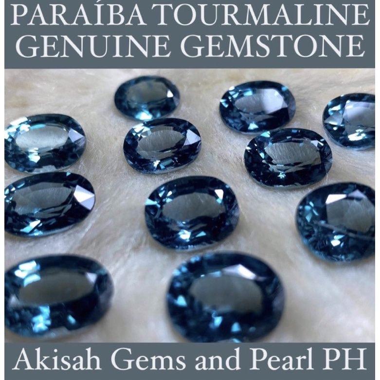 PARAÍBA TOURMALINE GENUINE OVAL SHAPE