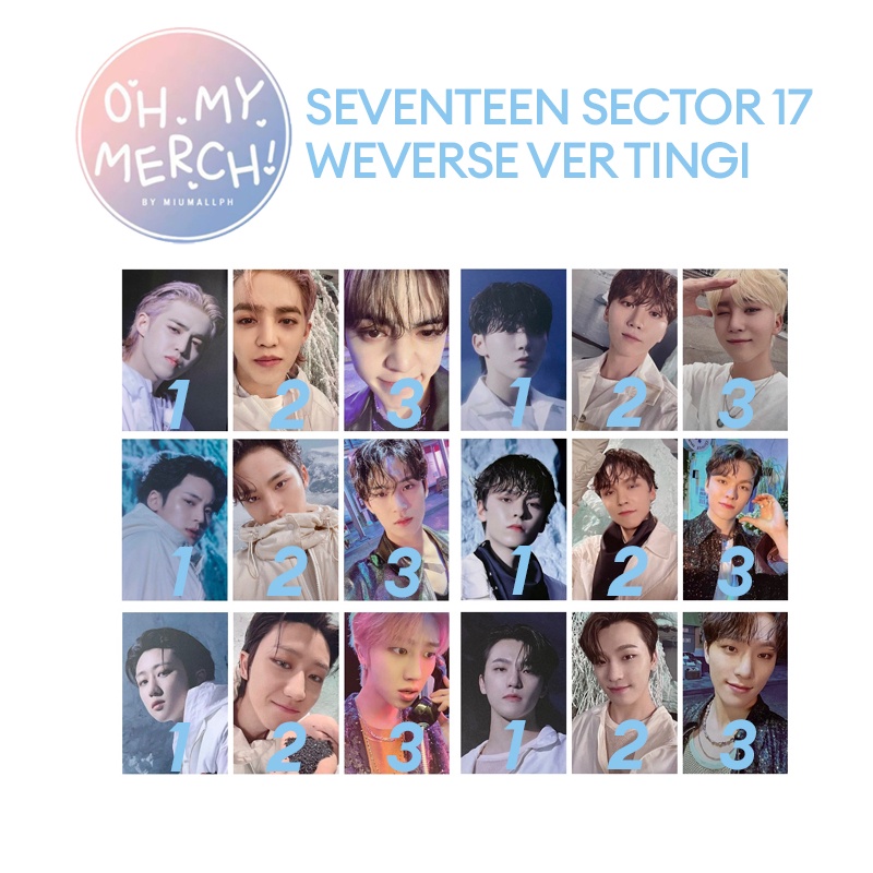 Onhand Seventeen Face the Sun Sector 17 Album Weverse ver. Unsealed ...