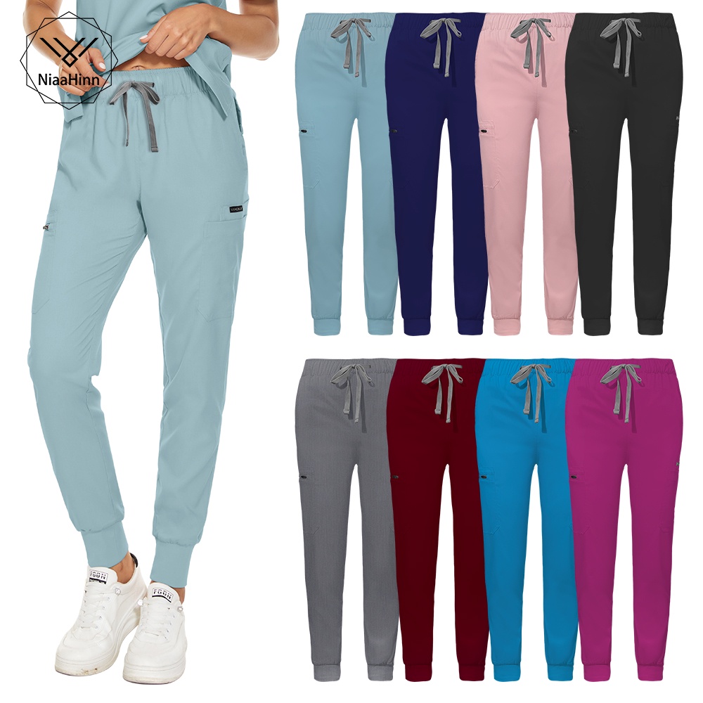 Pet Grooming Working Pants Women and Men Scrubs Workwear Nursing Jogger