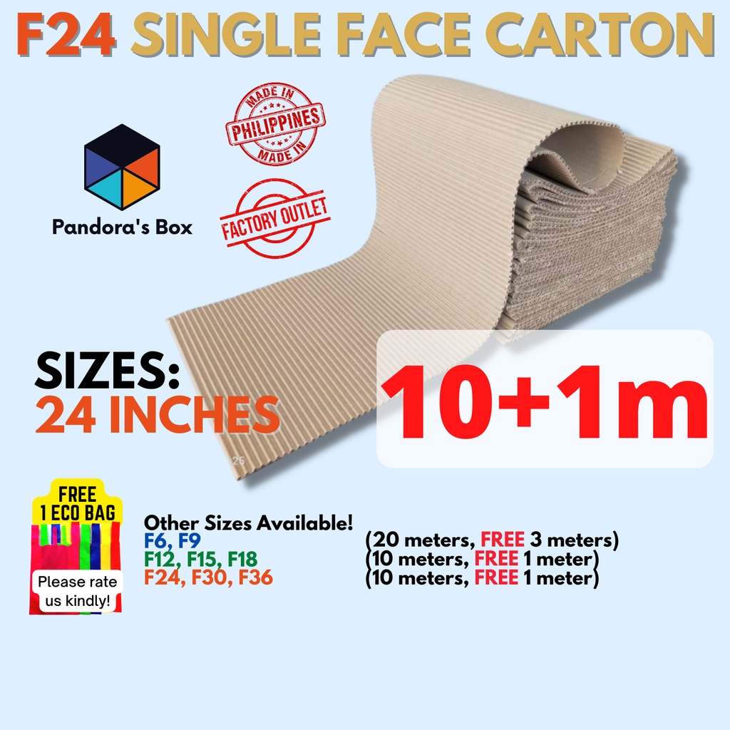 F24 [24in] Carton [10m +1m, Ecobag] | Corrugated Packaging Paper Kraft ...