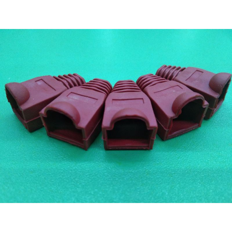 GF22010 5PCS/PACK AMP RJ45 BOOTS/RJ45 RUBBER BOOT CONNECTOR AMP ...
