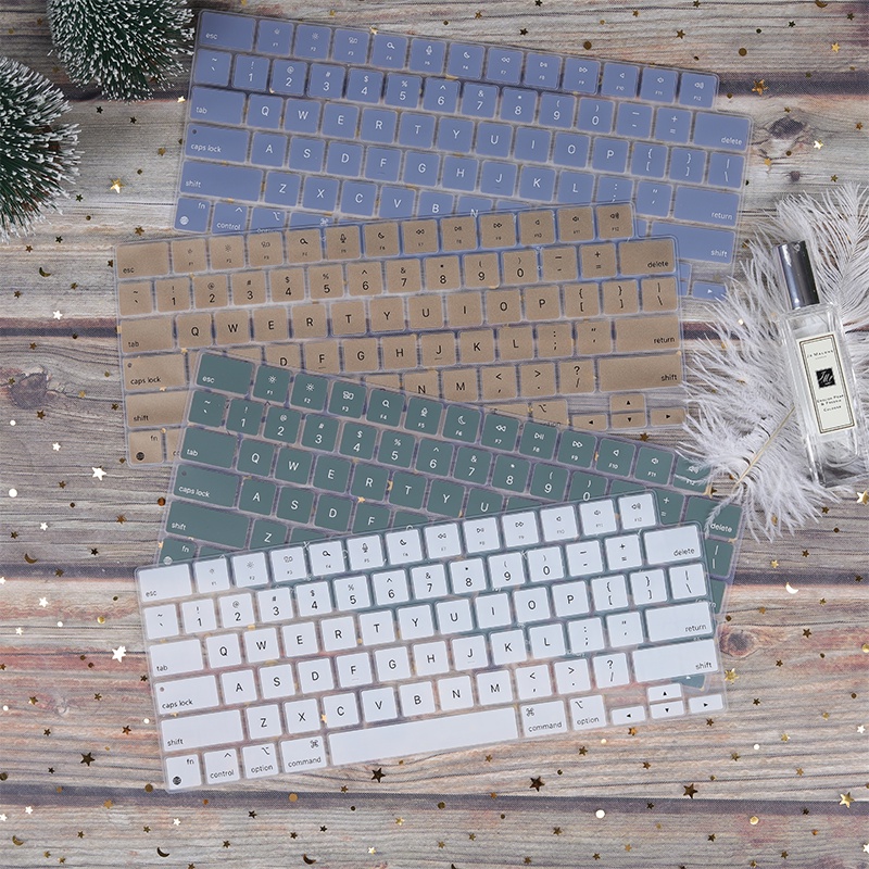 Silicone soft keyboard cover For Apple MacBook 2023 Pro 14 16 M3 Air