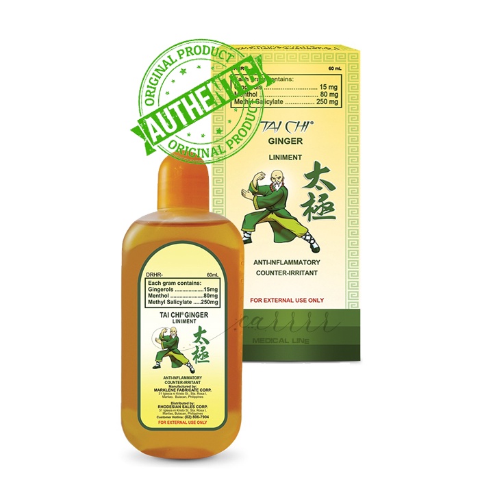 Tai Chi Ginger Liniment 60ml Shopee Philippines