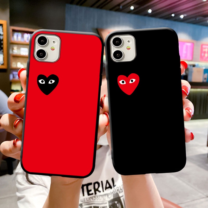 iPhone 14 13 12 11 XS Pro Max Mini iPhone X XR 8 7 6 6S Plus 5 5S Soft phone case cover matte casing for Black Red Eyes Lover Couple Shopee Philippines