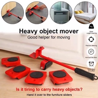 400kg Heavy Duty Furniture Transport Mover Sliders Wheel Easy Furniture Mover Tool Set Wheel Roller Tools, Men's, Size: One size, Black