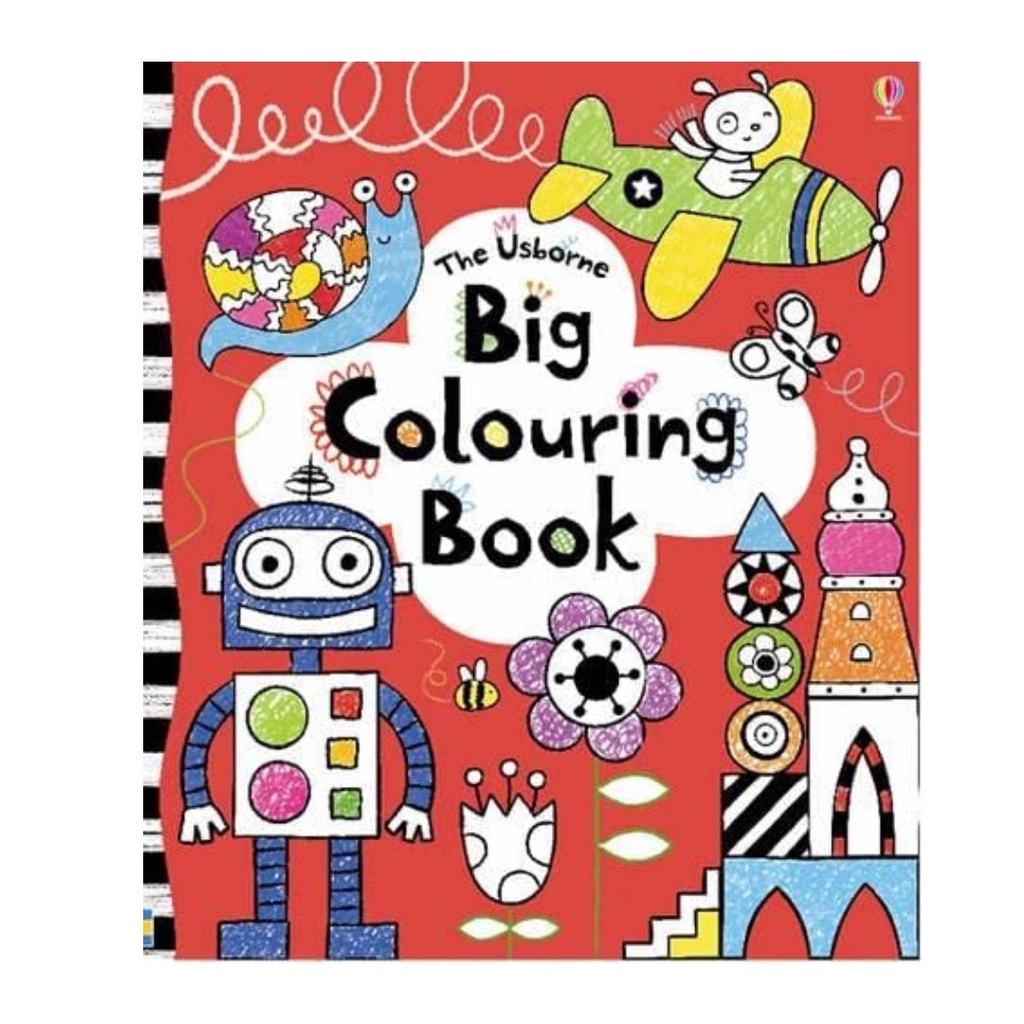 The Usborne Big Coloring Book (brand new) Shopee Philippines