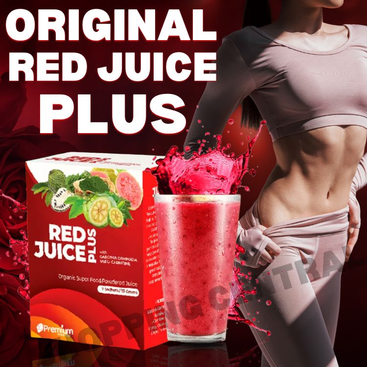 Red Juice Plus Slimming Detox fit Tea Diet Green Tea Fat Burner For