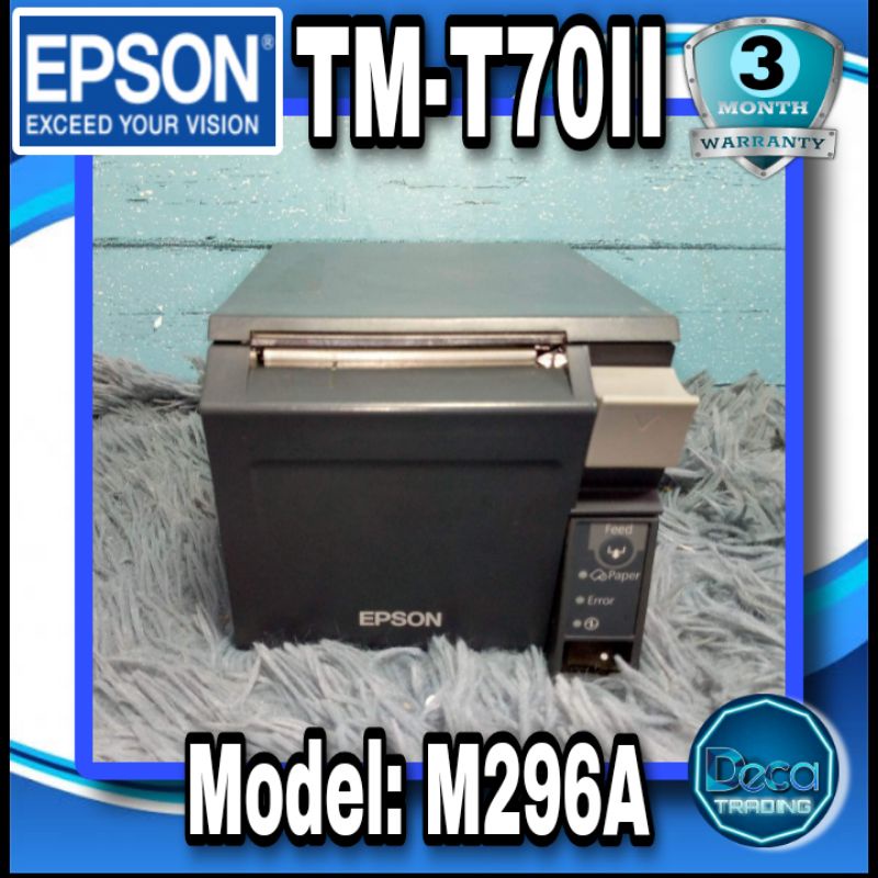 Epson Tm T70ii Dual Interface Usb And Serial Thermal Pos Receipt Printer Shopee Philippines 8845