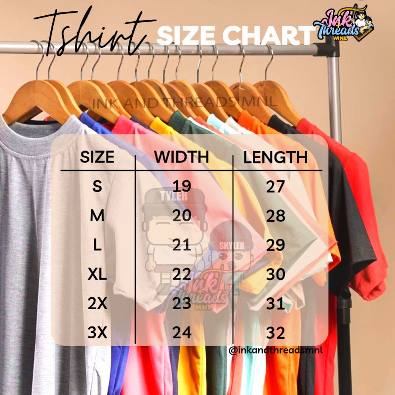 Inverted Shirt Ink and Threads MNL | Shopee Philippines