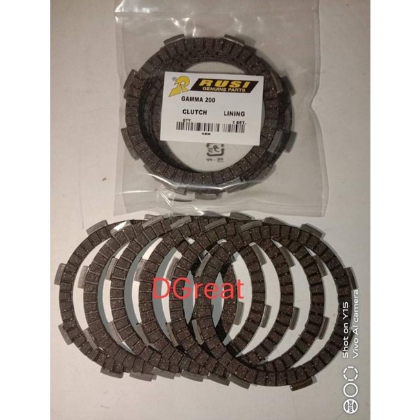 DL150 clutch lining set (genuine) Shopee Philippines