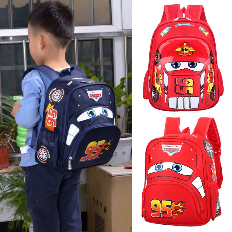 Mcqueen car school bags sale