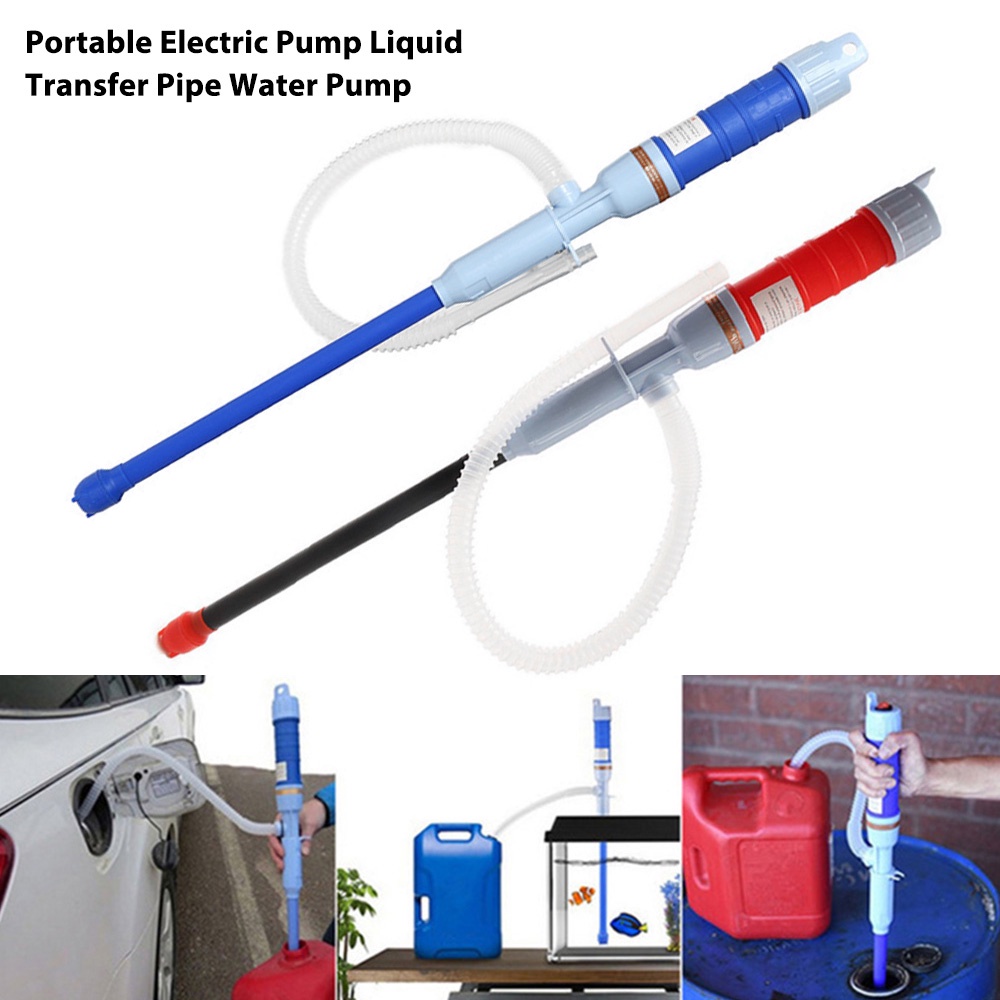 Electric Siphon Pump Liquid Oil Water Transfer Pump Battery Powered
