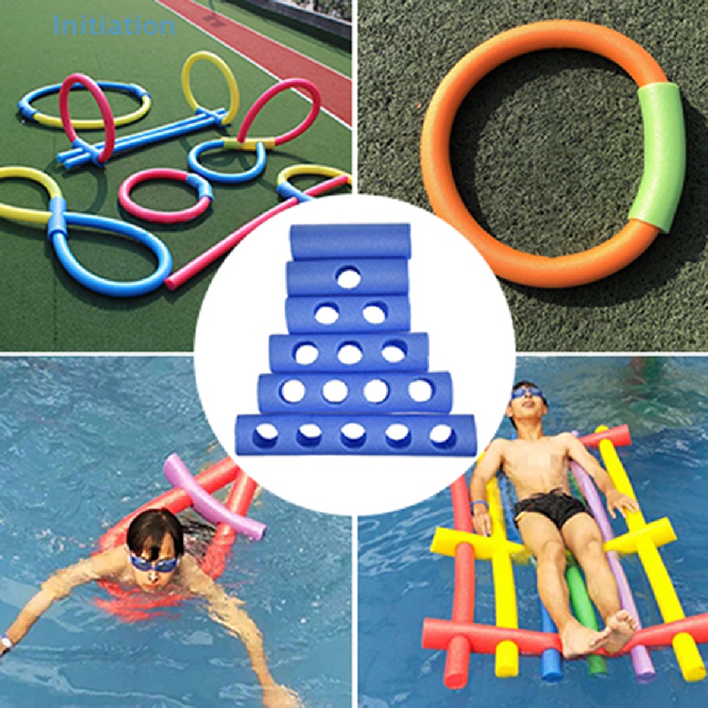 Initiation Hollow Flexible Swimming Pool Water Float Foam Noodles ...