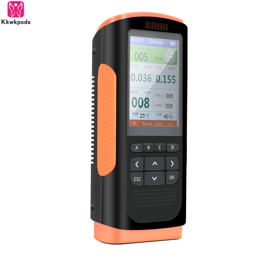 Air Quality Monitor Indoor Air Quality Pollution Detector Tester for