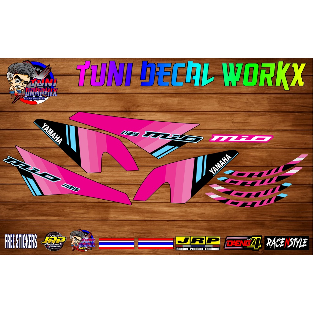 Mio i 125 M3 Stock Decals (2022 Design) | Shopee Philippines