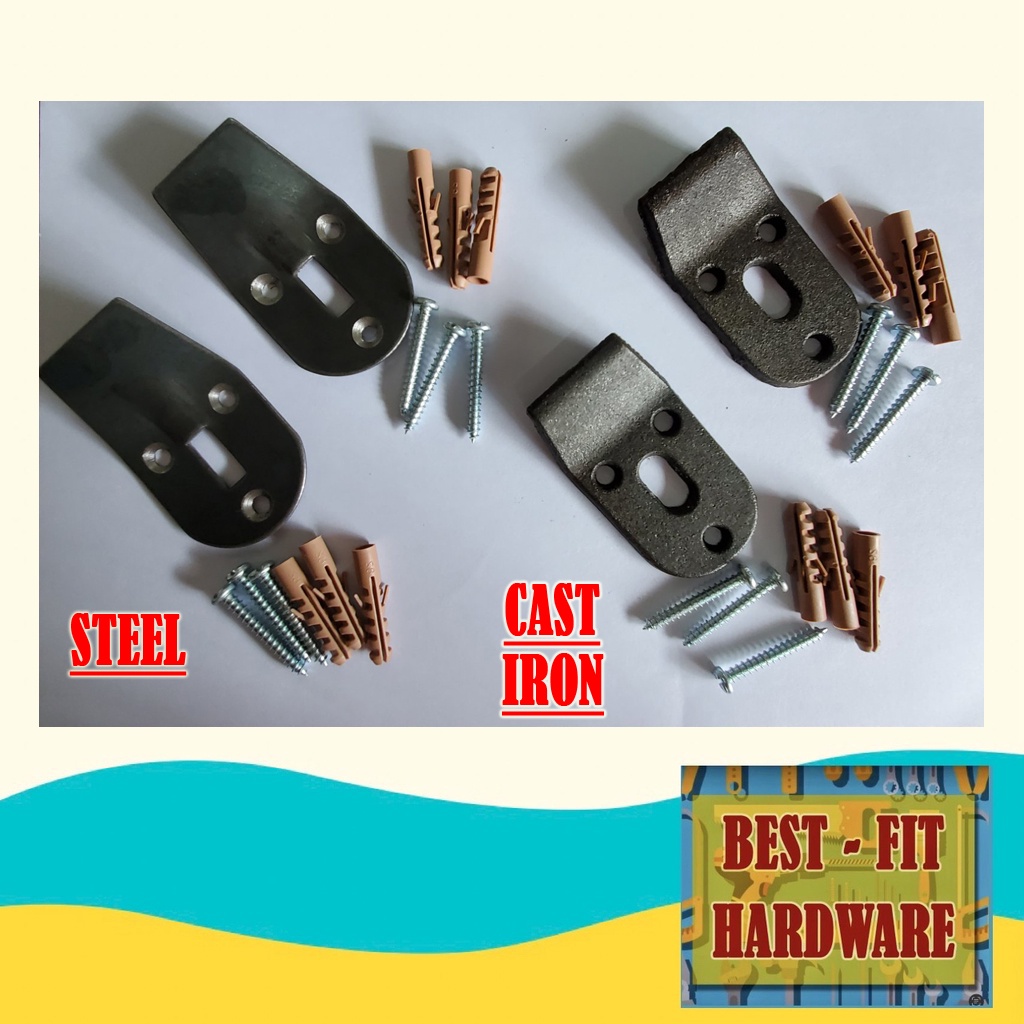HD Lavatory Bracket Set (Bracket, Screws, Tox) Shopee Philippines