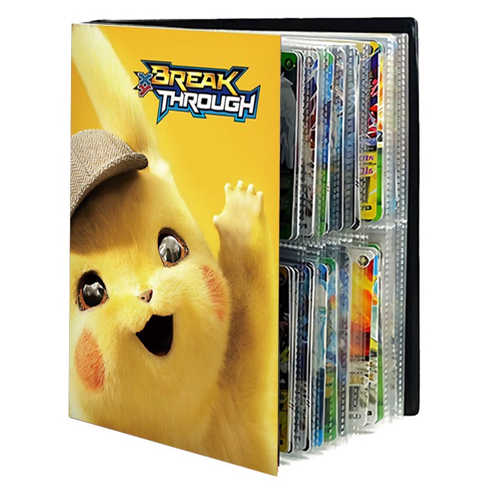 Pokemon Cards Album Book Collections Holder Cartoon Characters Game ...