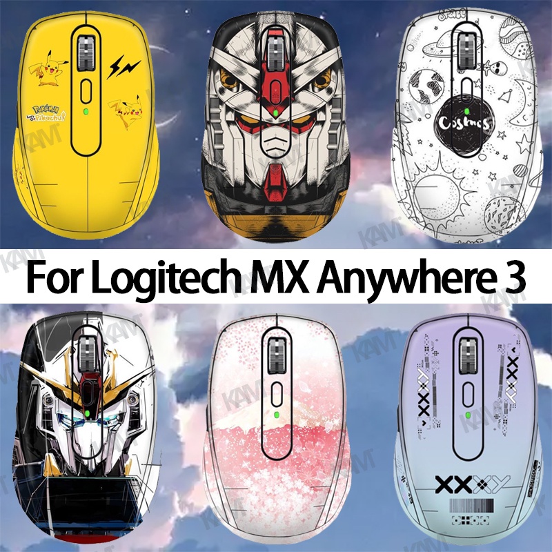 Kam For Logitech MX Anywhere 3 mouse skin anti-sweat sticker elastic ...