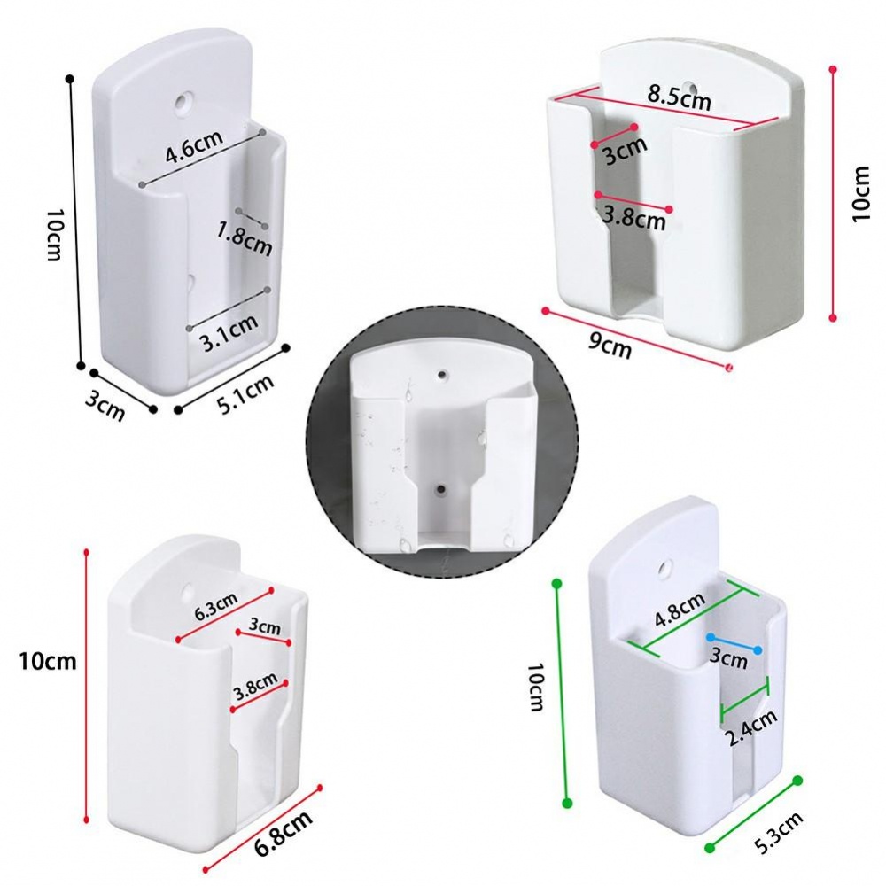 1 Pc Universal Air Conditioner Remote Control Holder Wall Mounted Box Storage Shopee Philippines