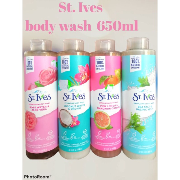 St. Ives Body Wash 100 Authentic Shopee Philippines