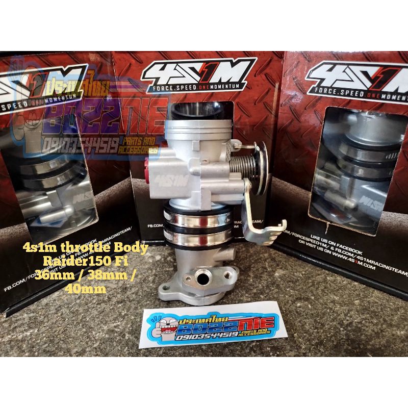 4s1m throttle Body Raider150 Fi 36mm 38mm 40mm | Shopee Philippines