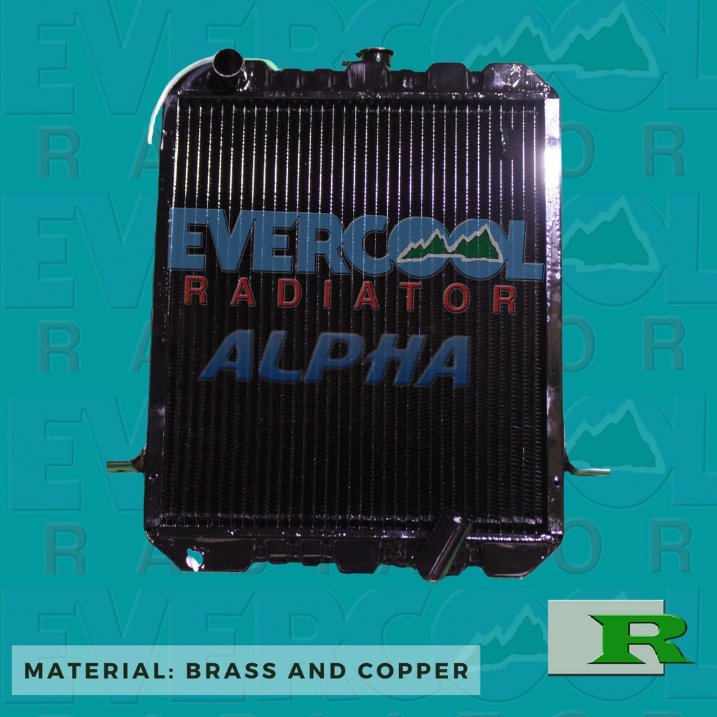 Isuzu NKR (4BE1 Pipe) Manual 3Rows Evercool Alpha Radiator | Shopee ...