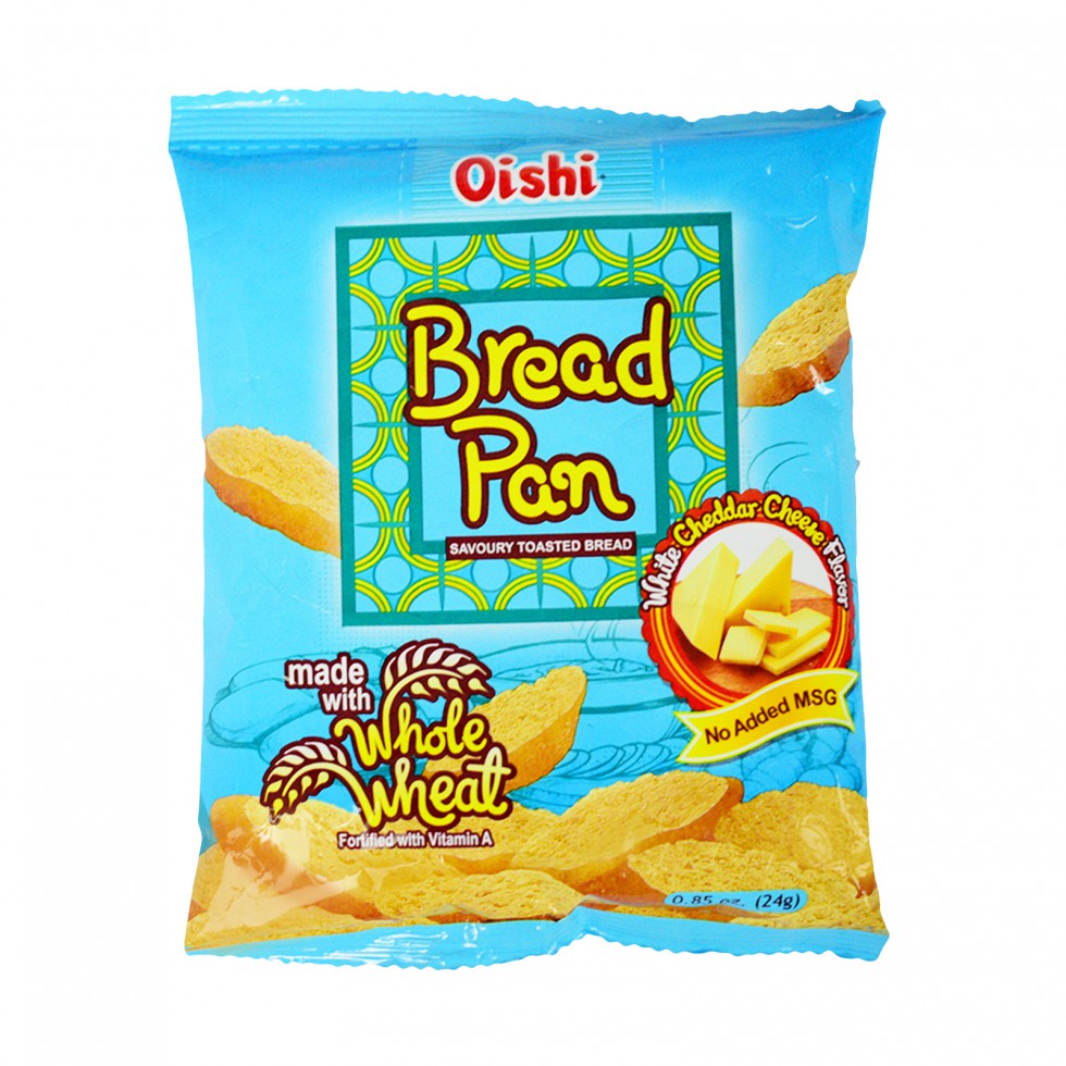 Oishi Bread Pan Made With Whole Wheat Cheddar Cheese 24g Shopee