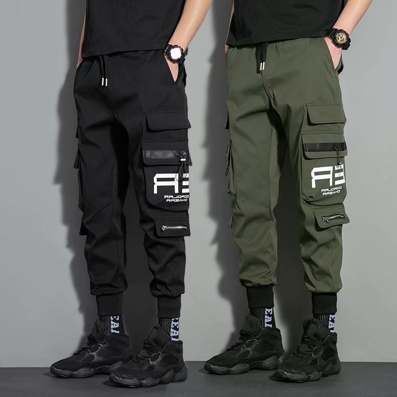 SHALOM Trending Korean Cargo Jogger Pants Multipacket Quality New ...