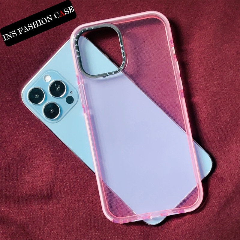 CASETiFY X Pink Solid Color iPhone Case For iPhone 14 13 12 11 Pro Max