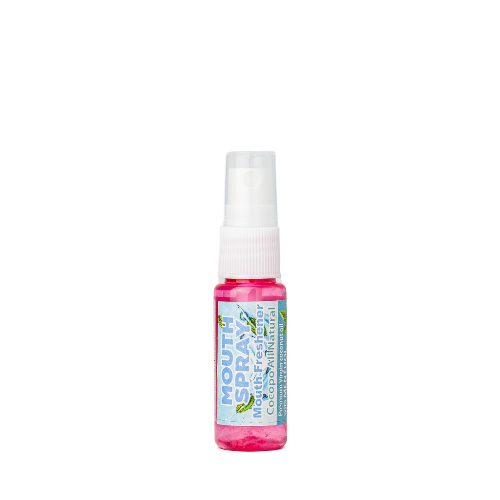 Cocopo's Extra Virgin Coconut Oil (VCO) with menthol Oral Spray (20ml