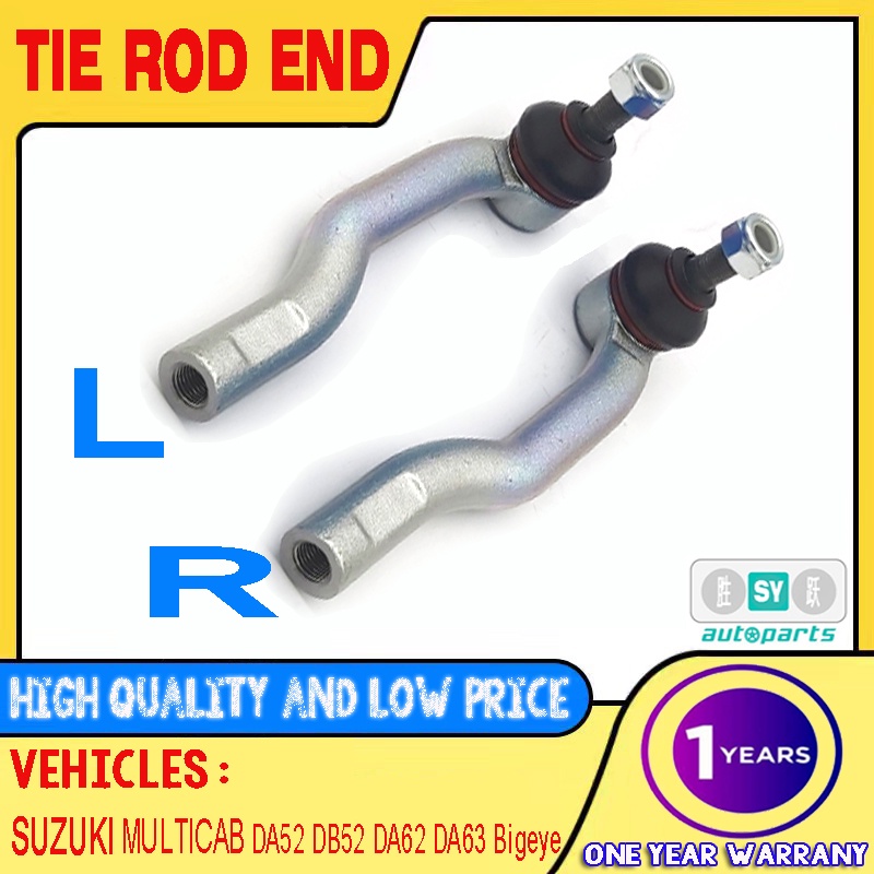 (1pair)SUZUKI MULTICAB Tie Rod End LH/RH DA52 DB52 DA62 DA63 Big eye ...