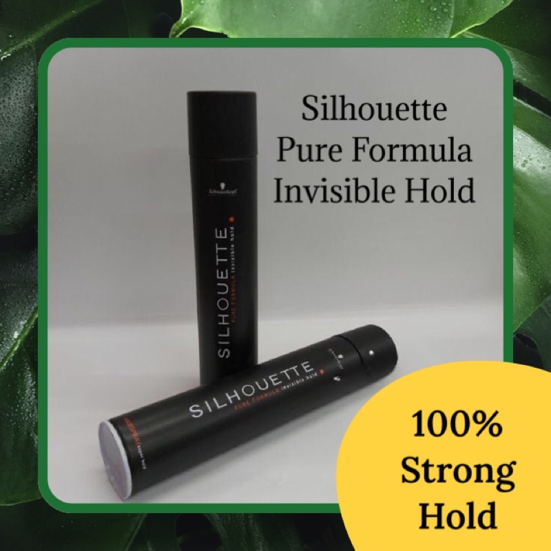 Silhouette Spray Net Strong-Hold Pure Formula Invisible Hold | Shopee ...