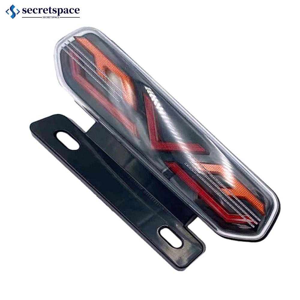 SECRETSPACE 12V LED Motorcycle Rear Lights Brake Light Motorbike Stop